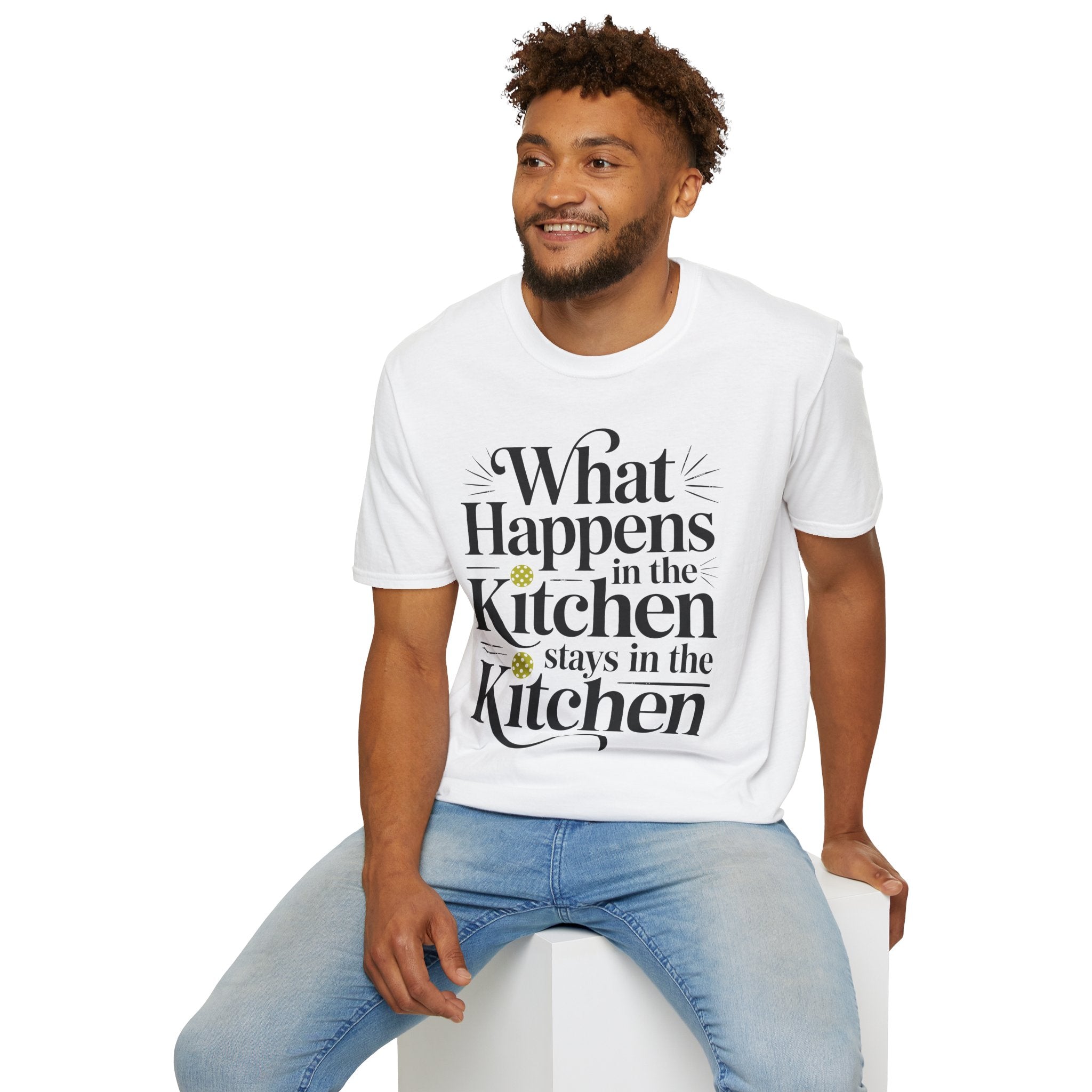 What happens in the Kitchen Stays in the kitchen - Pickleball Shirt