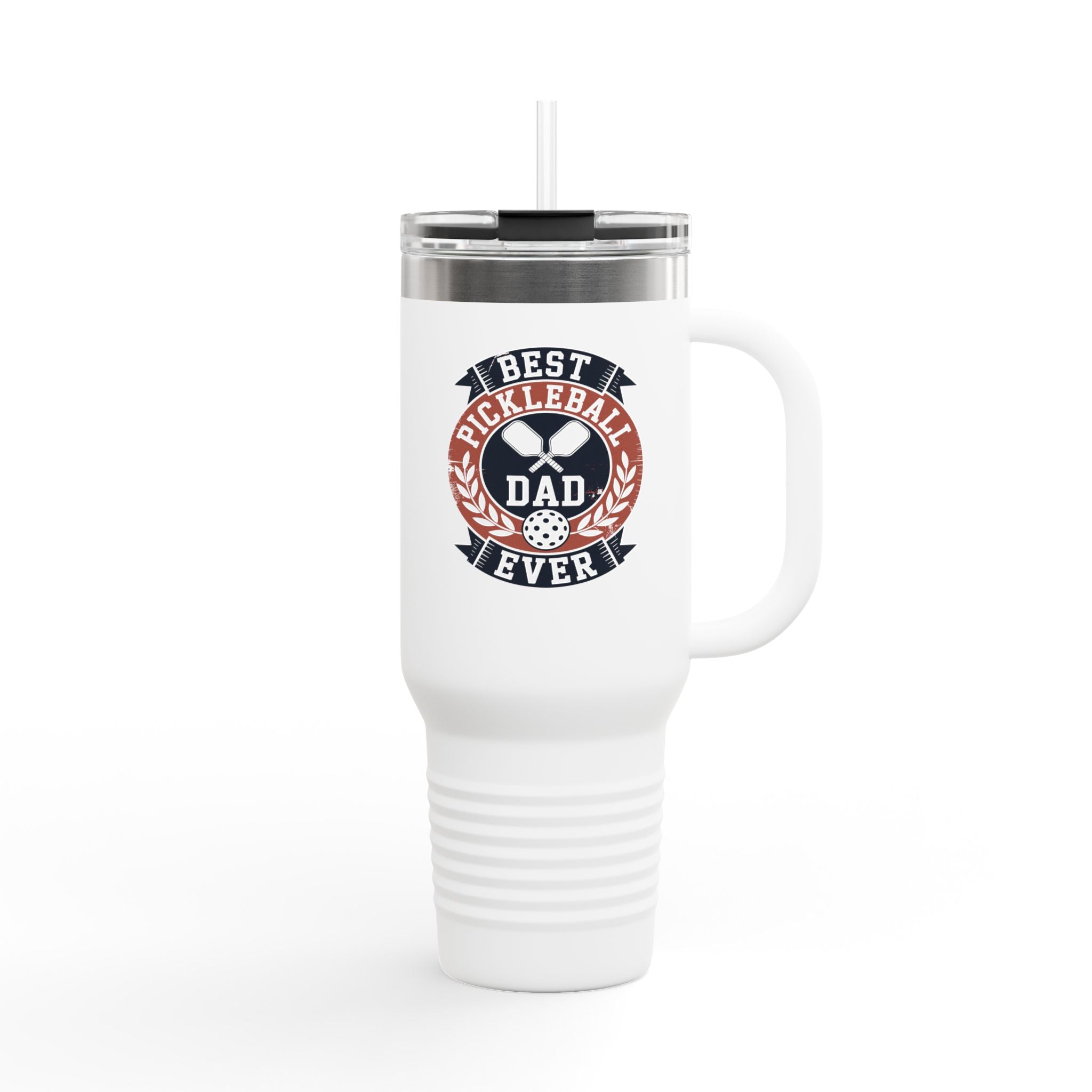 Best Pickleball Dad Ever Insulated Travel Mug, 40oz