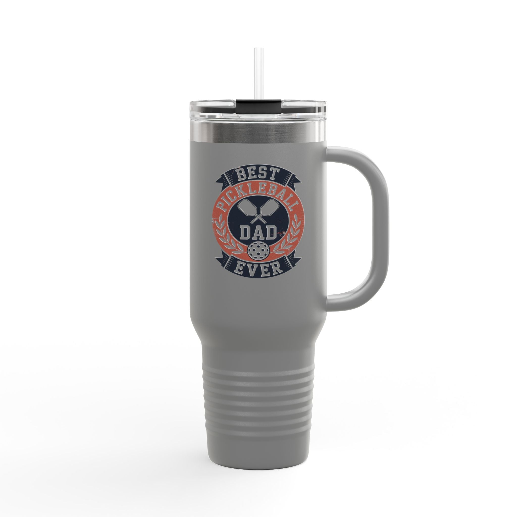 Best Pickleball Dad Ever Insulated Travel Mug, 40oz