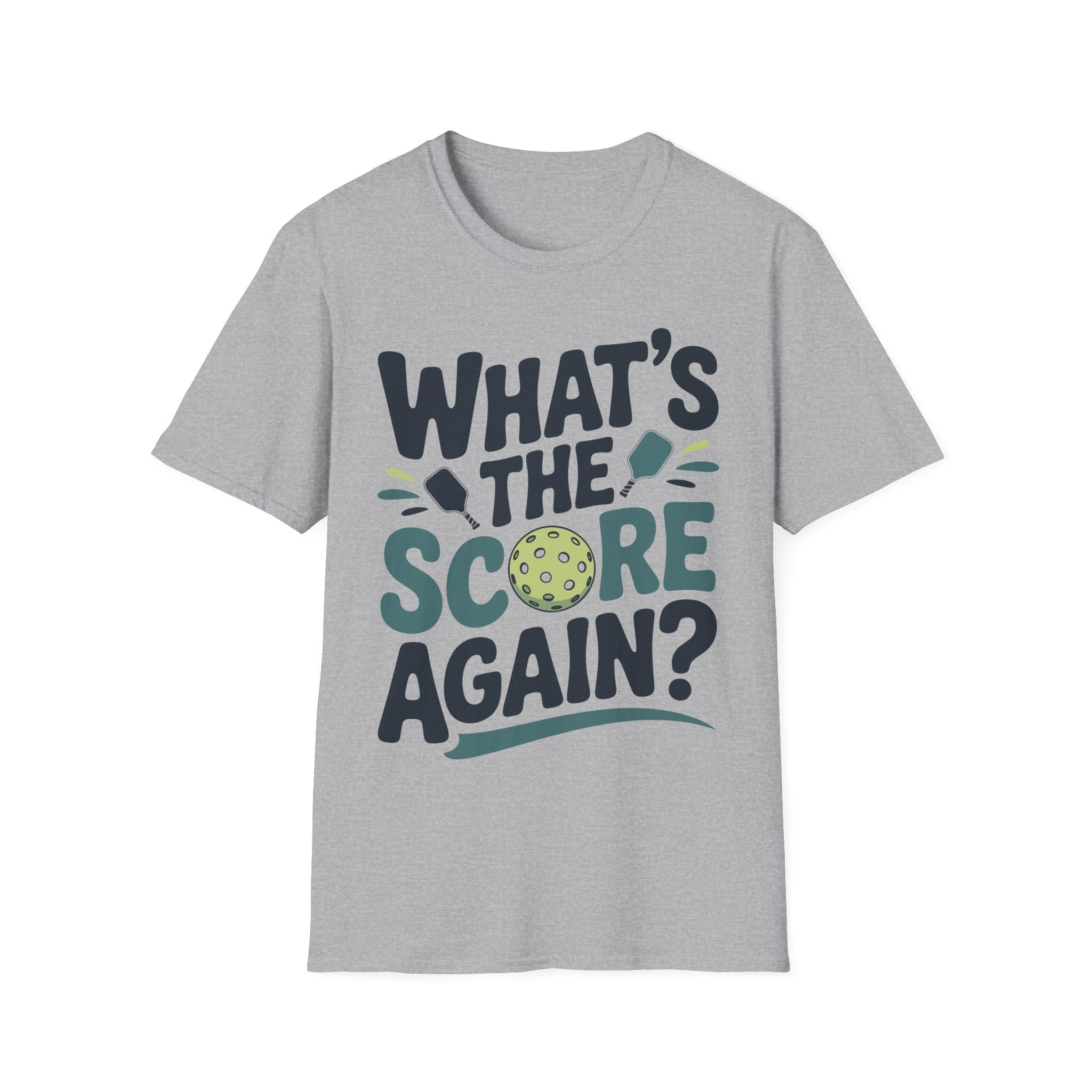 What´s the Score Again - Pickleball Humor T-Shirt