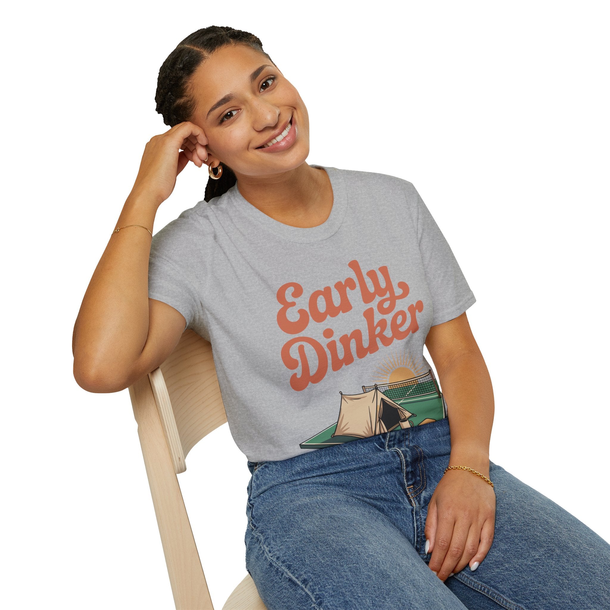 Early Dinker - Pickleball Player Gift Tee