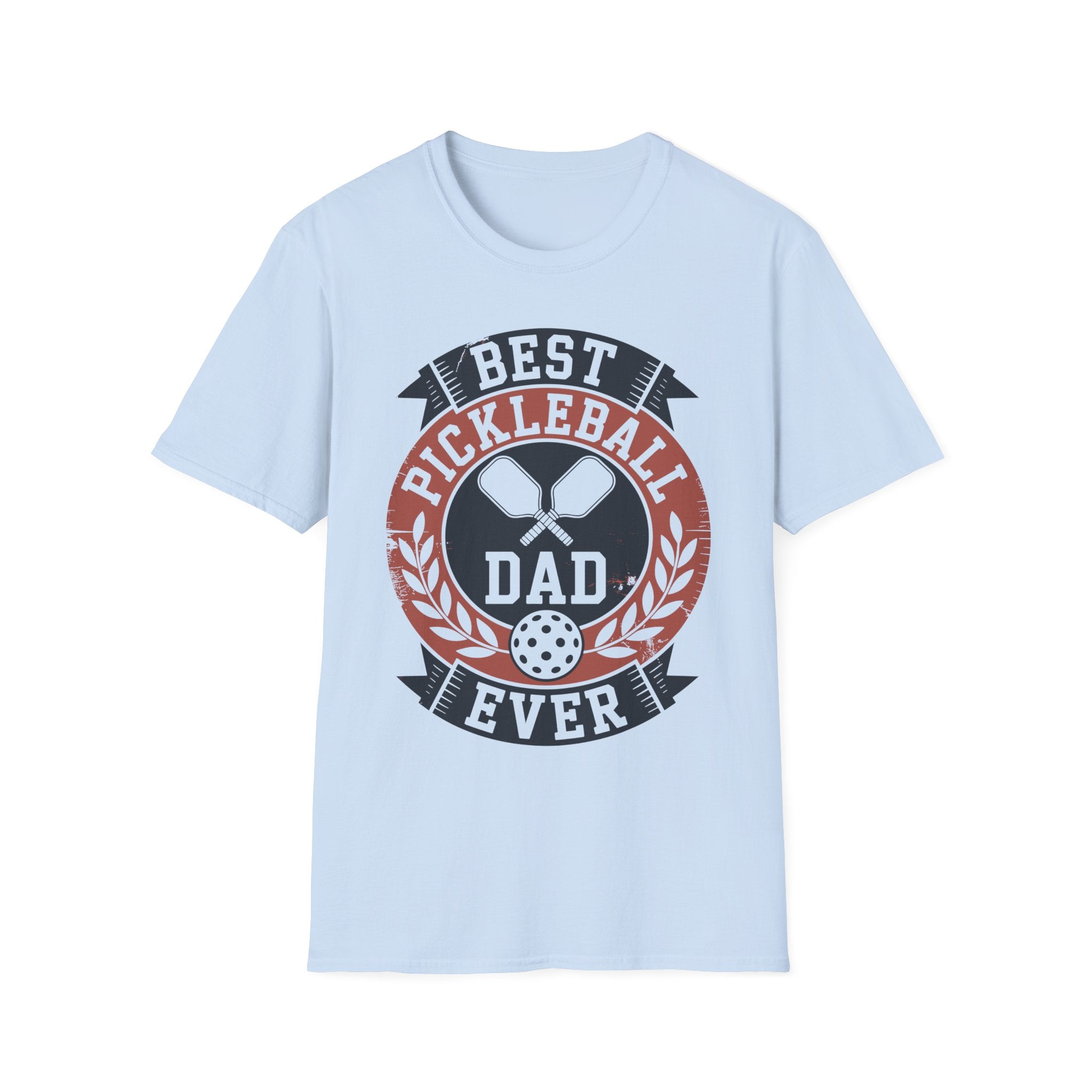 Best Pickleball Dad Ever - Gift Tee for Fathers