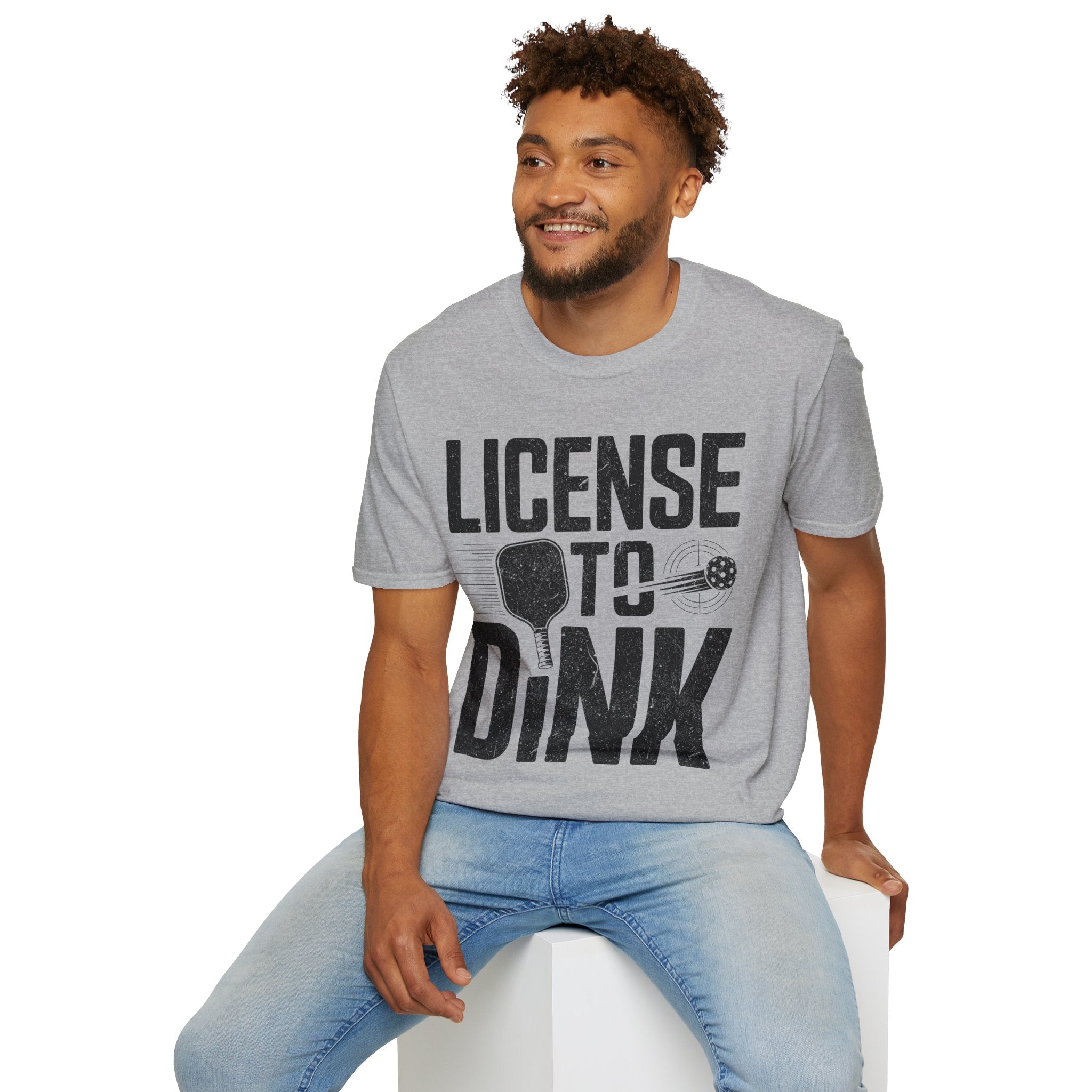 License to Dink - Pickleball Player T-Shirt
