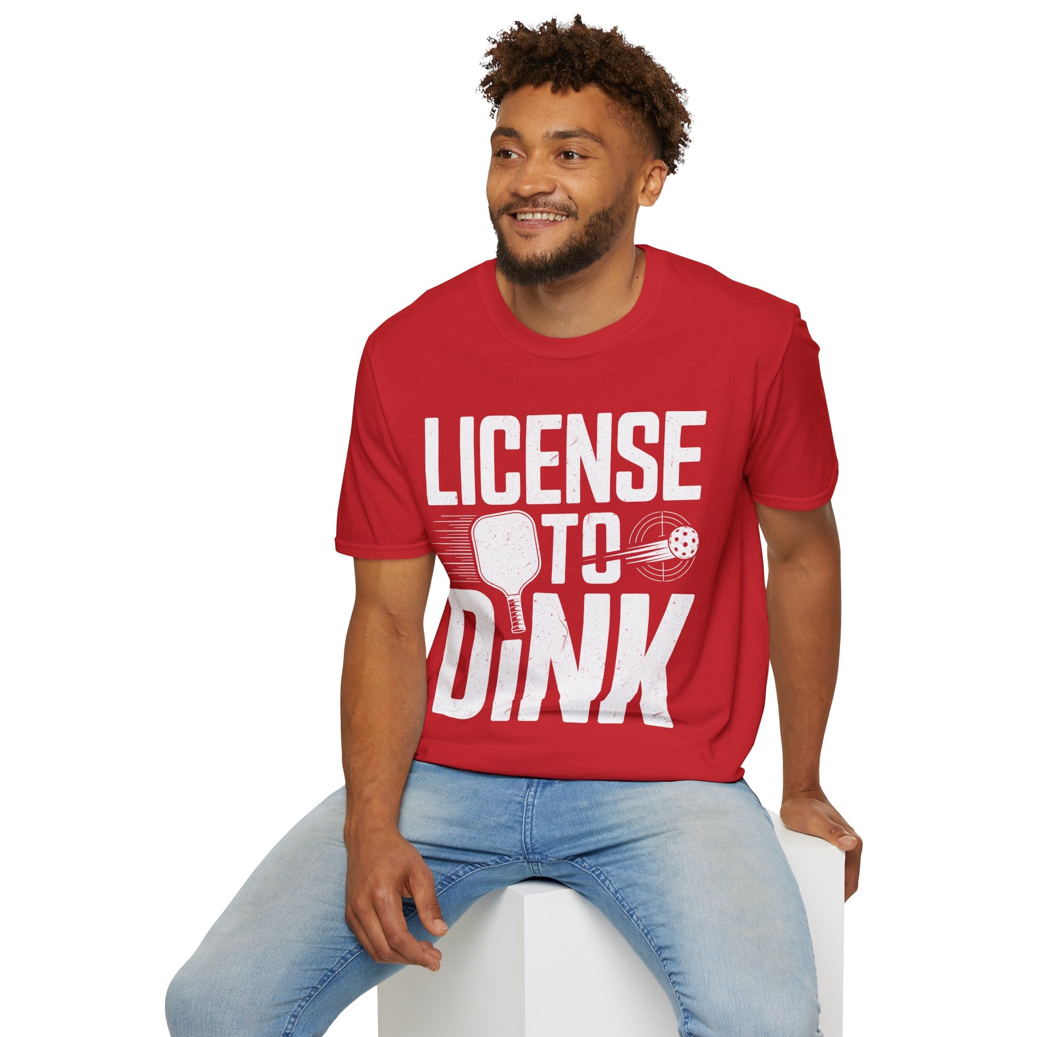 License to Dink - Pickleball Player T-Shirt