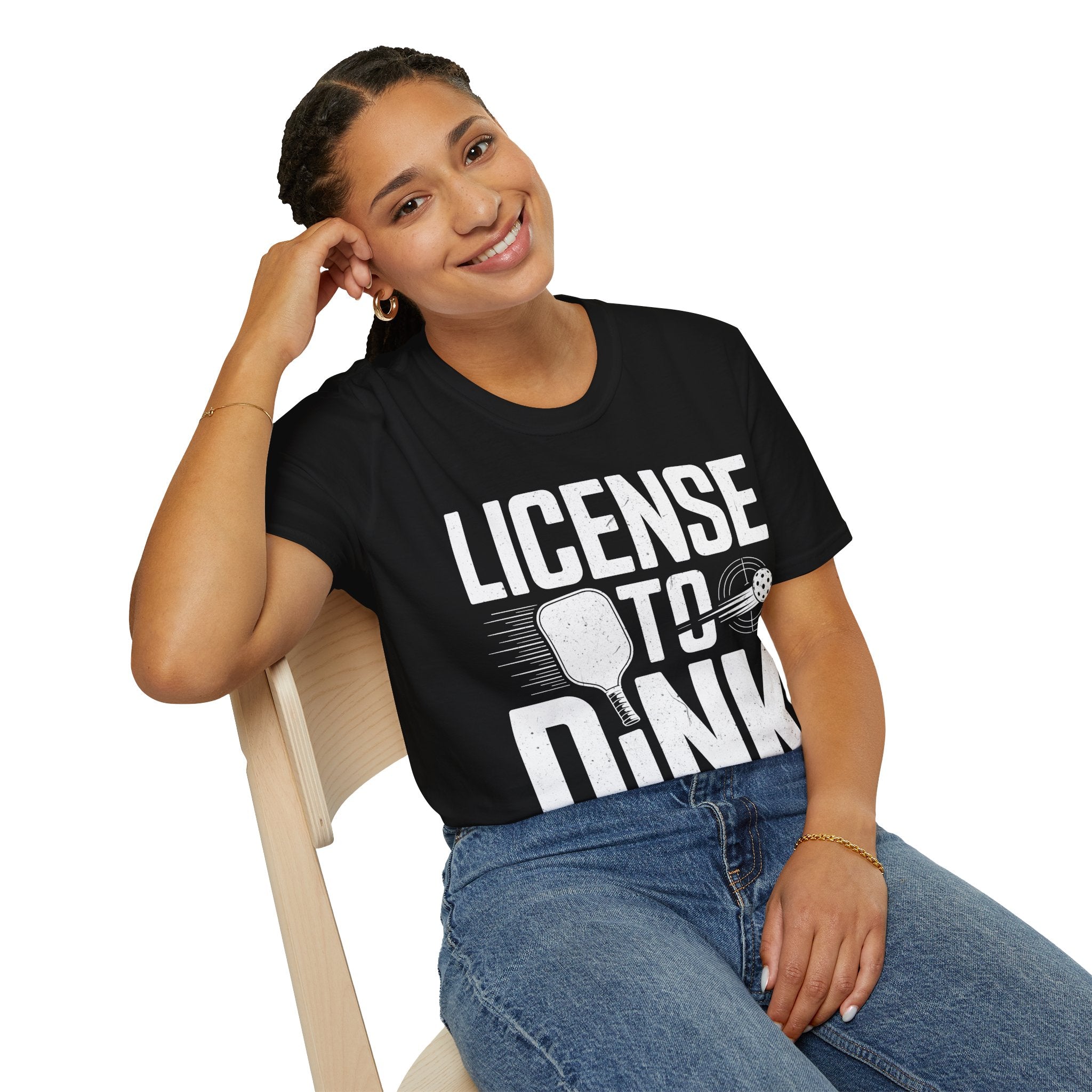 License to Dink - Pickleball Player T-Shirt