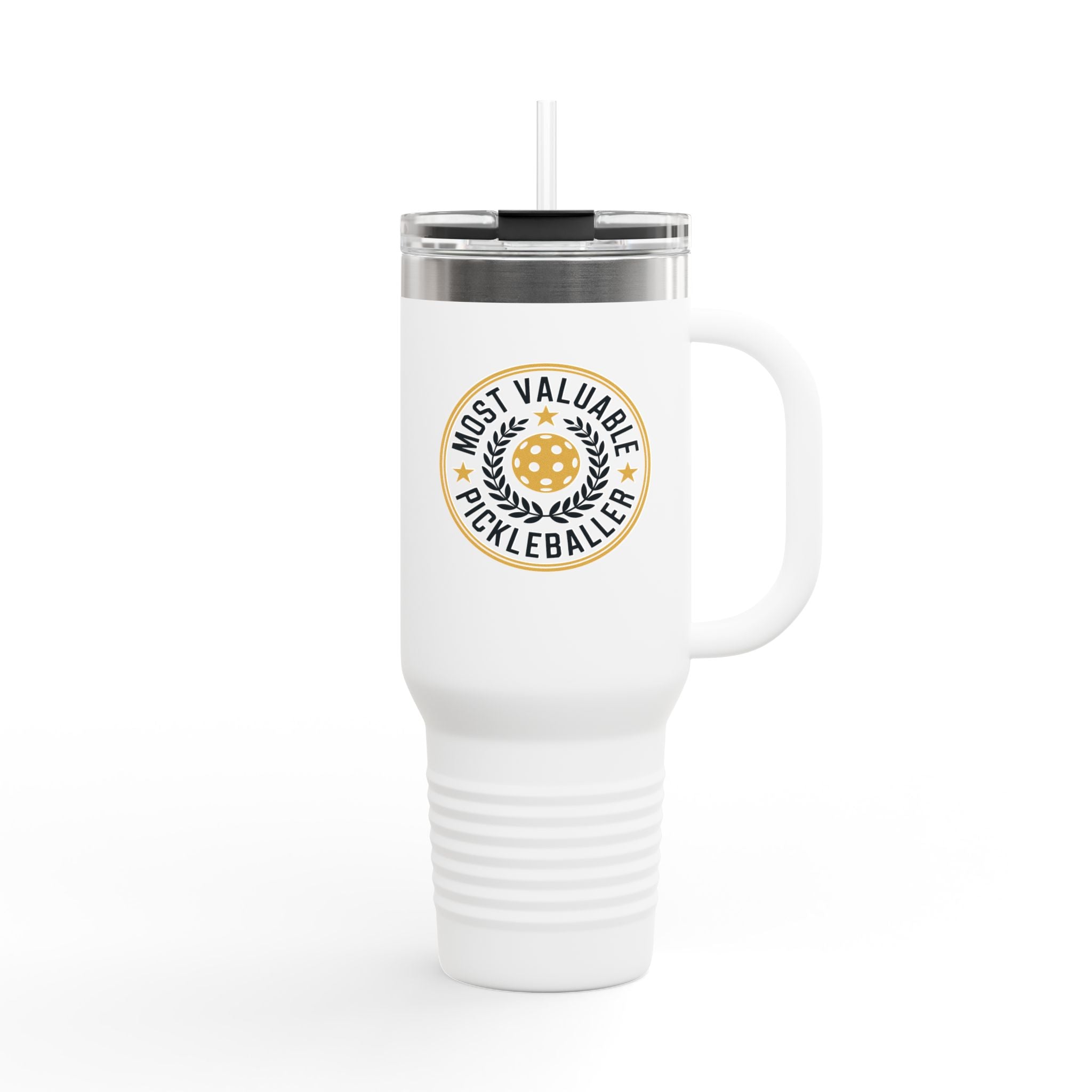 Most Valuable Pickleballer Insulated Travel Mug, 40oz